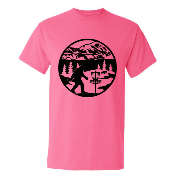 Disc Golf T Shirt SASQUATCH MOUNTAINS Discgolfer Discgolfing Shirt - Picture 13 of 16
